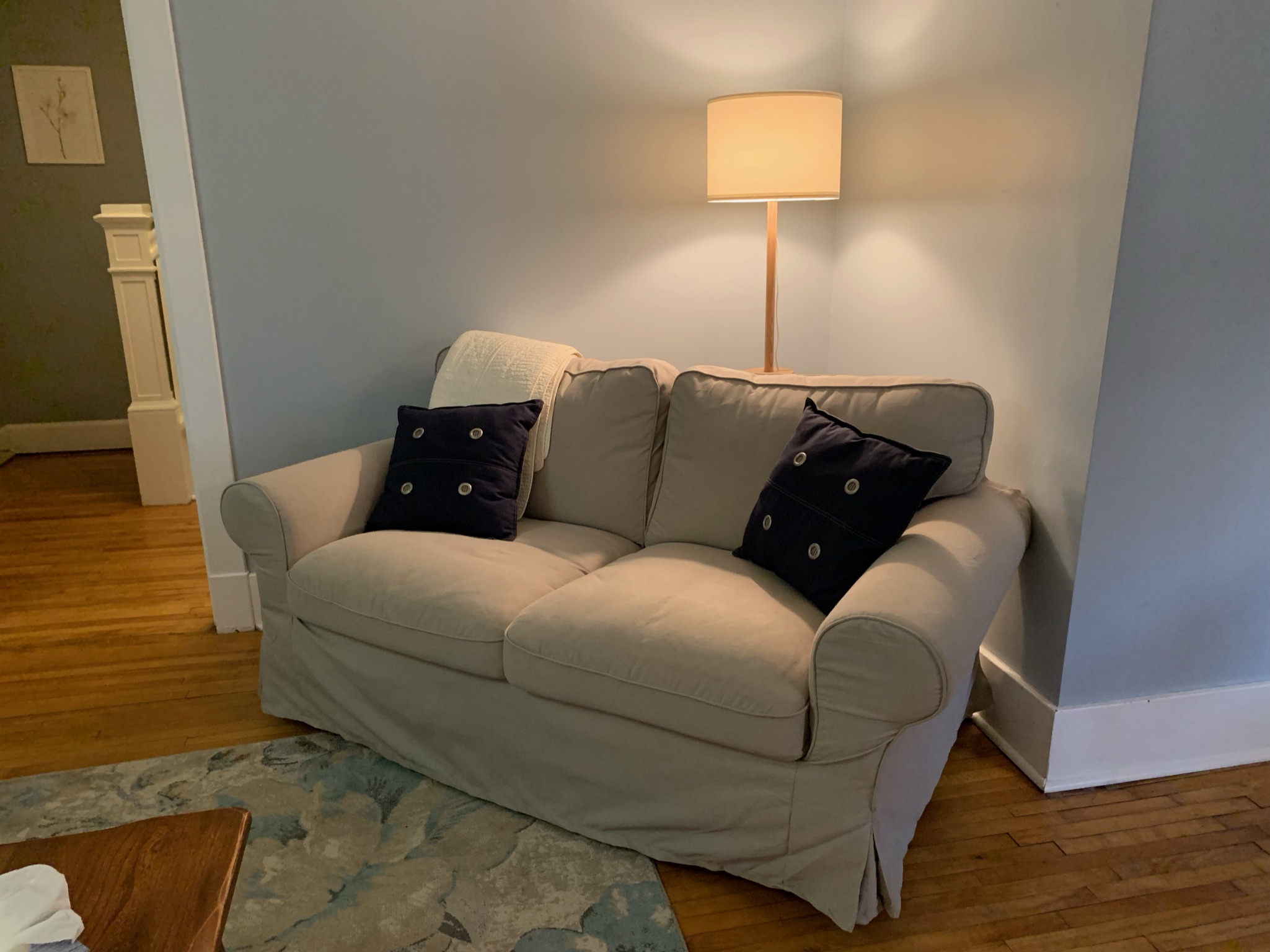 Living room loveseat